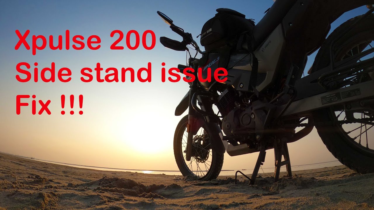 XPulse 200 side stand issue fix