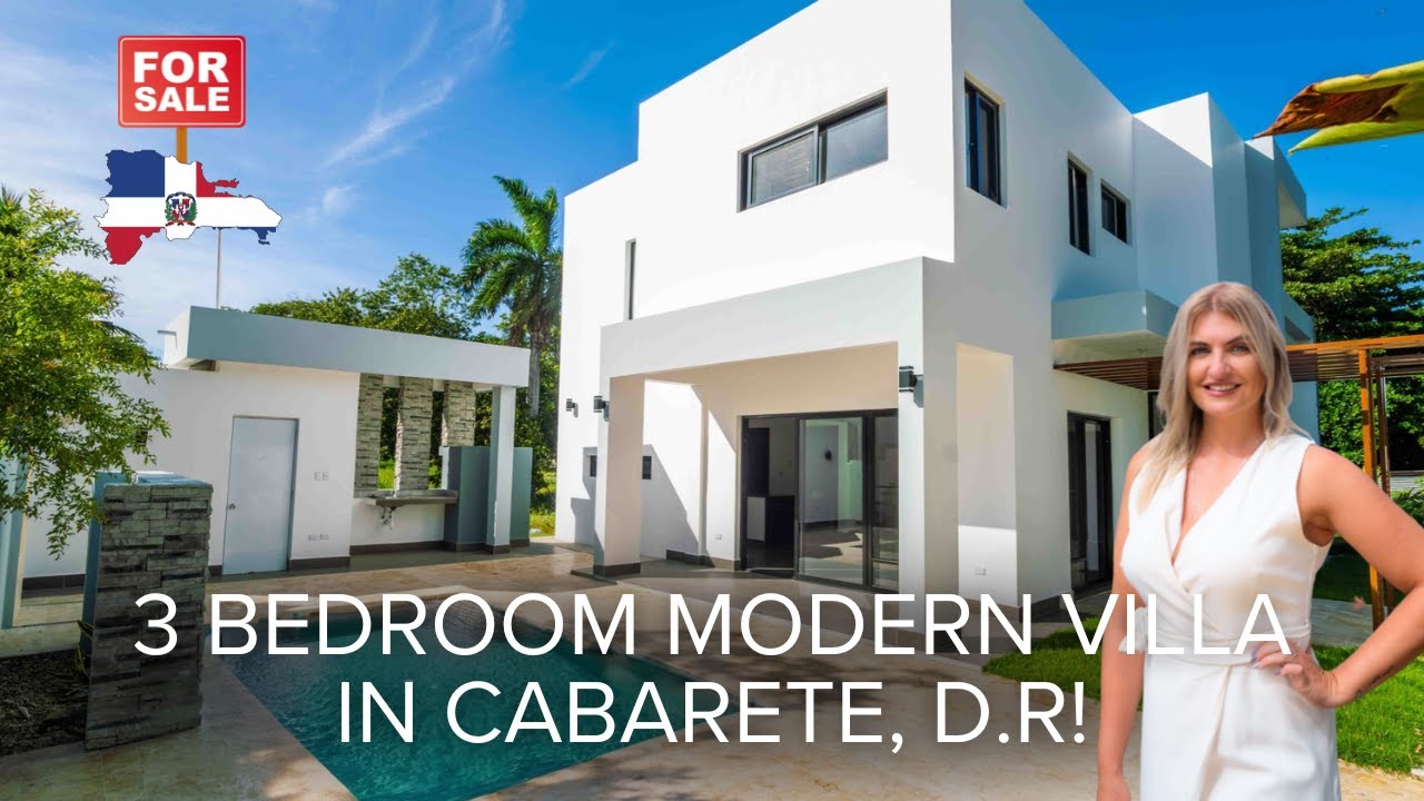 Modern 3 Bedroom Villa For Sale in Cabarete, Dominican Republic