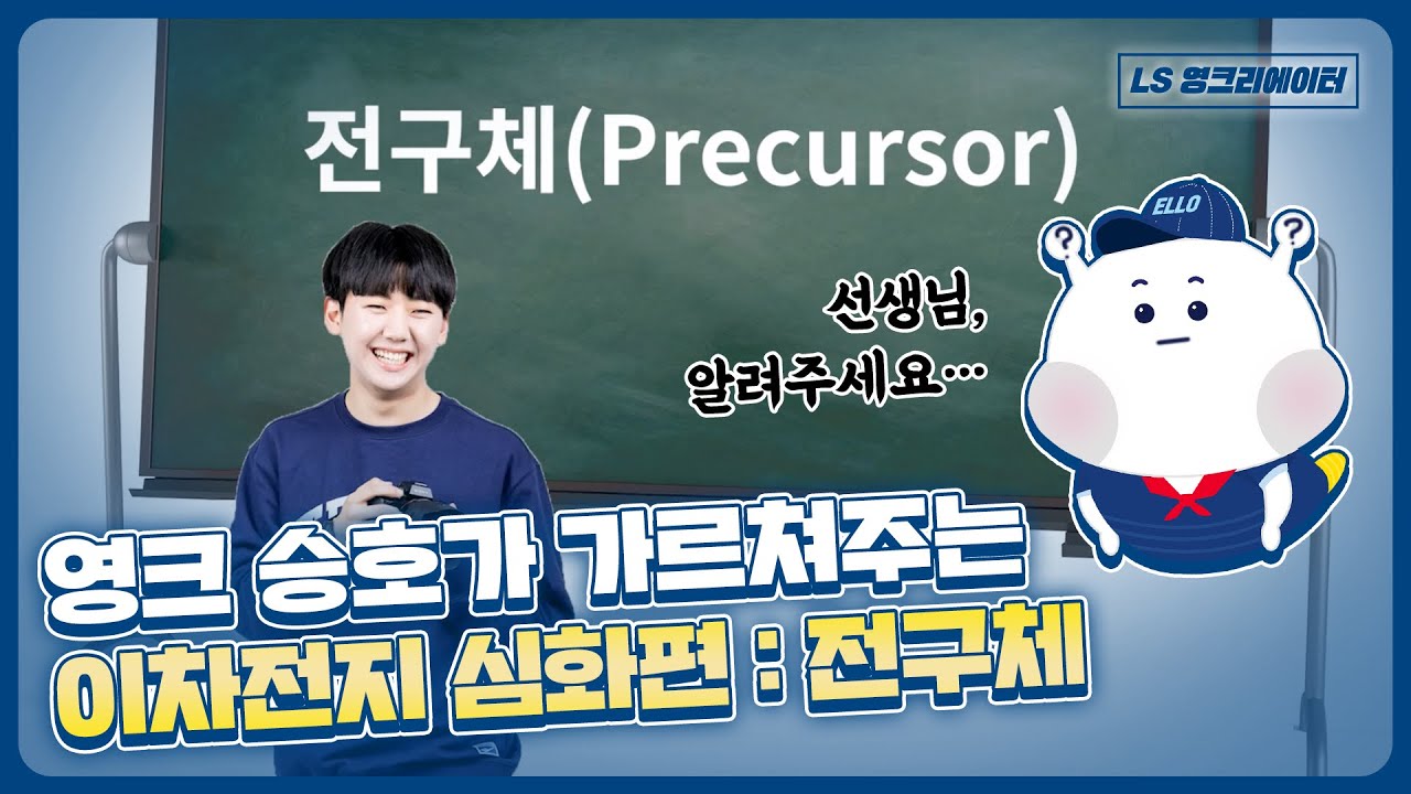 이차전지 심화편 - 엘로야, 전구체에 대해 알아보자 (아뇨 모르겠어요)