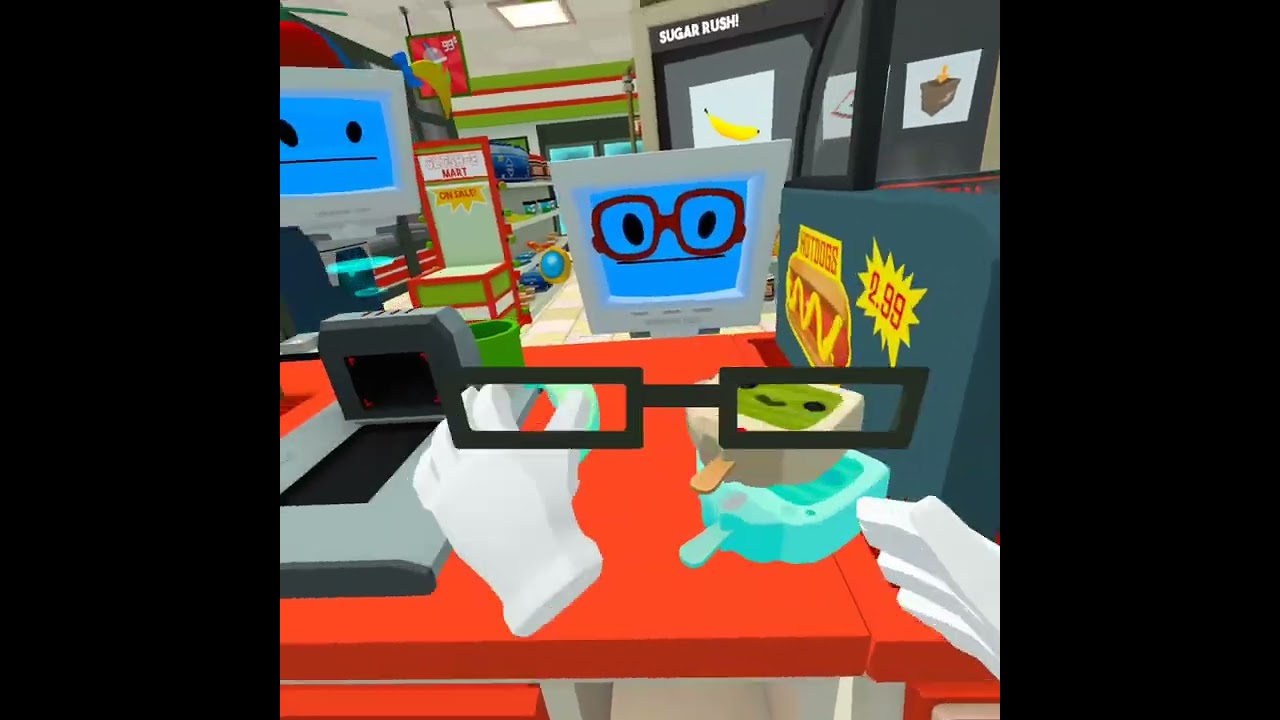 how to beat store clerk job in job simulator