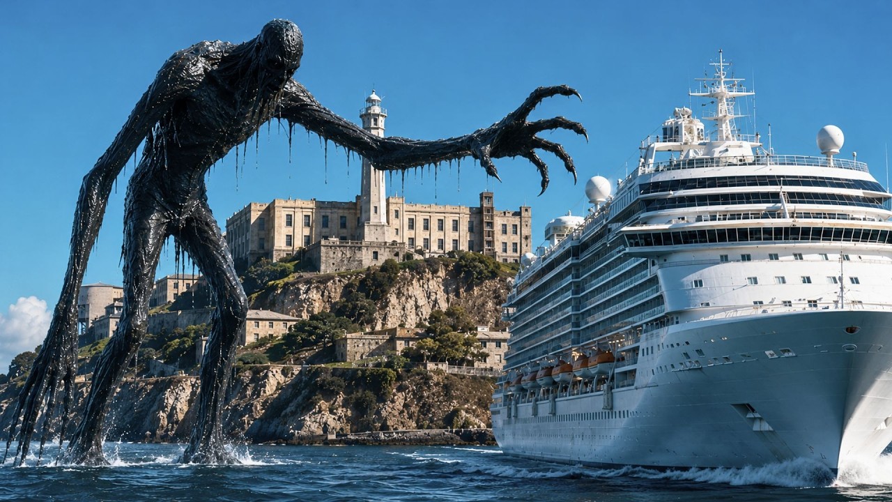 Alien Invades Alcatraz Island! | Sci fi movie | Full movies | Horror, thriller