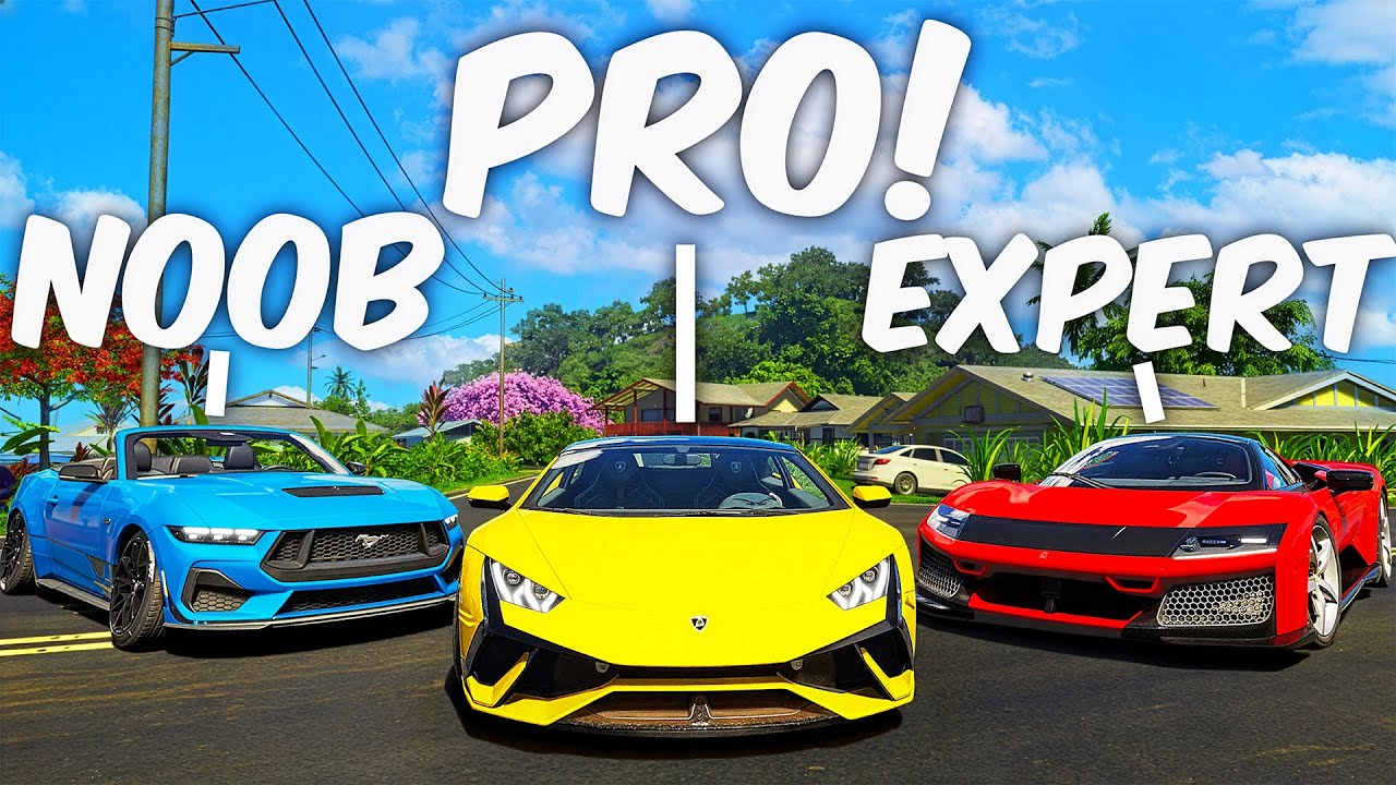 The Crew Motorfest, But It's Noob VS Pro VS Expert
