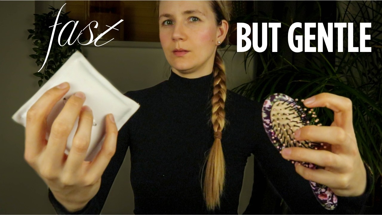 ASMR Fast But Gentle Tapping & Scratching 🫳 💜