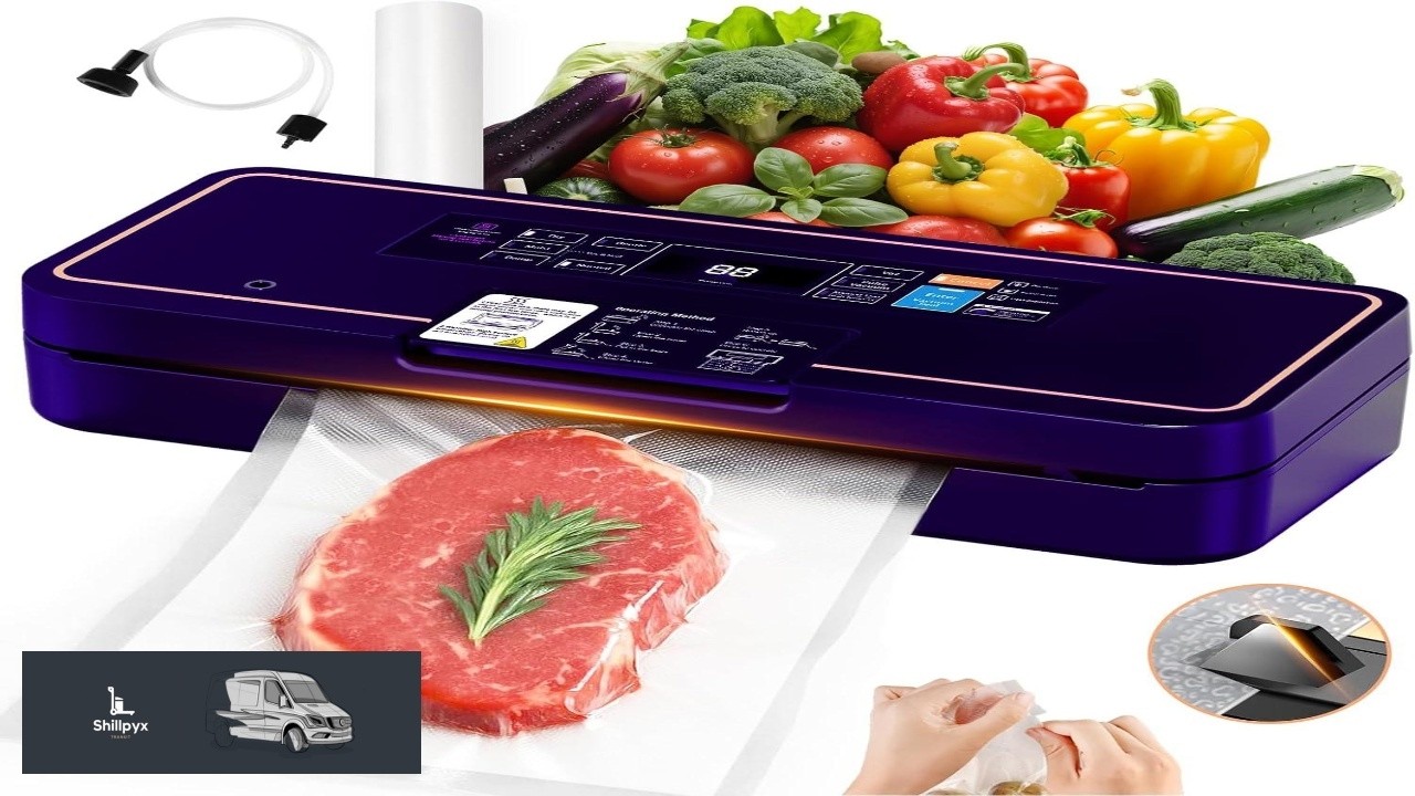 Vacuum Sealer with Easy Tear Cutter 95kPa Food Saver Vacuum Sealer Machine