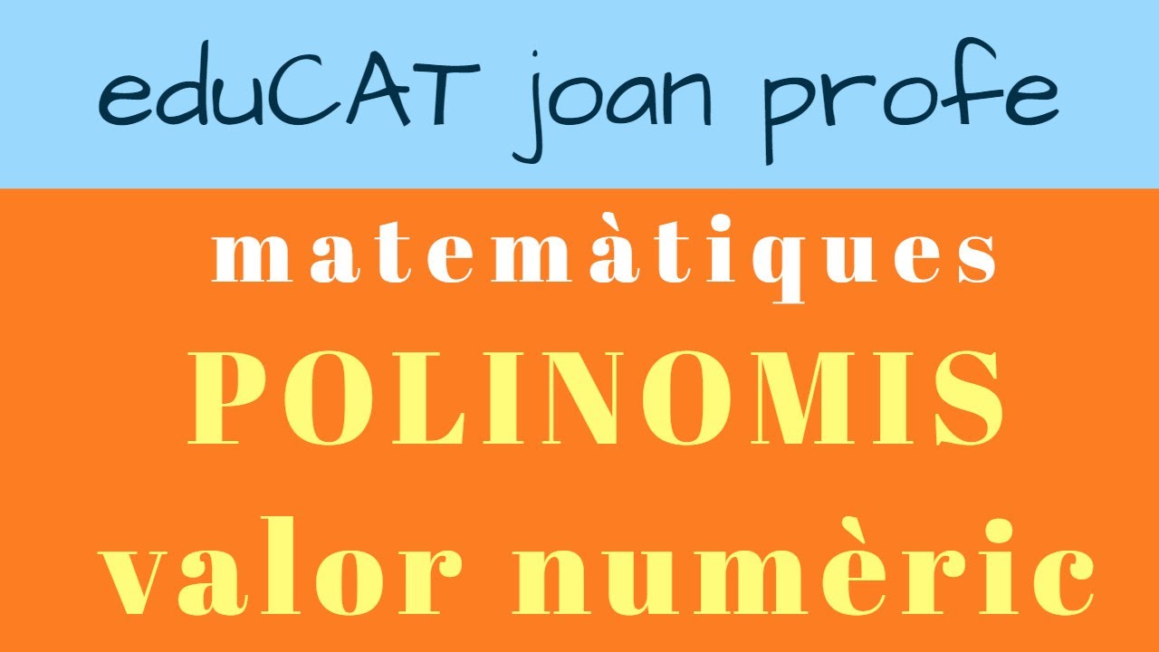 valor numèric d'un polinomi