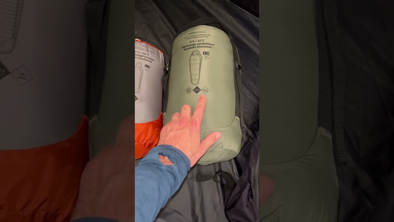 Duvet Plume ou synthétique en bivouac ?