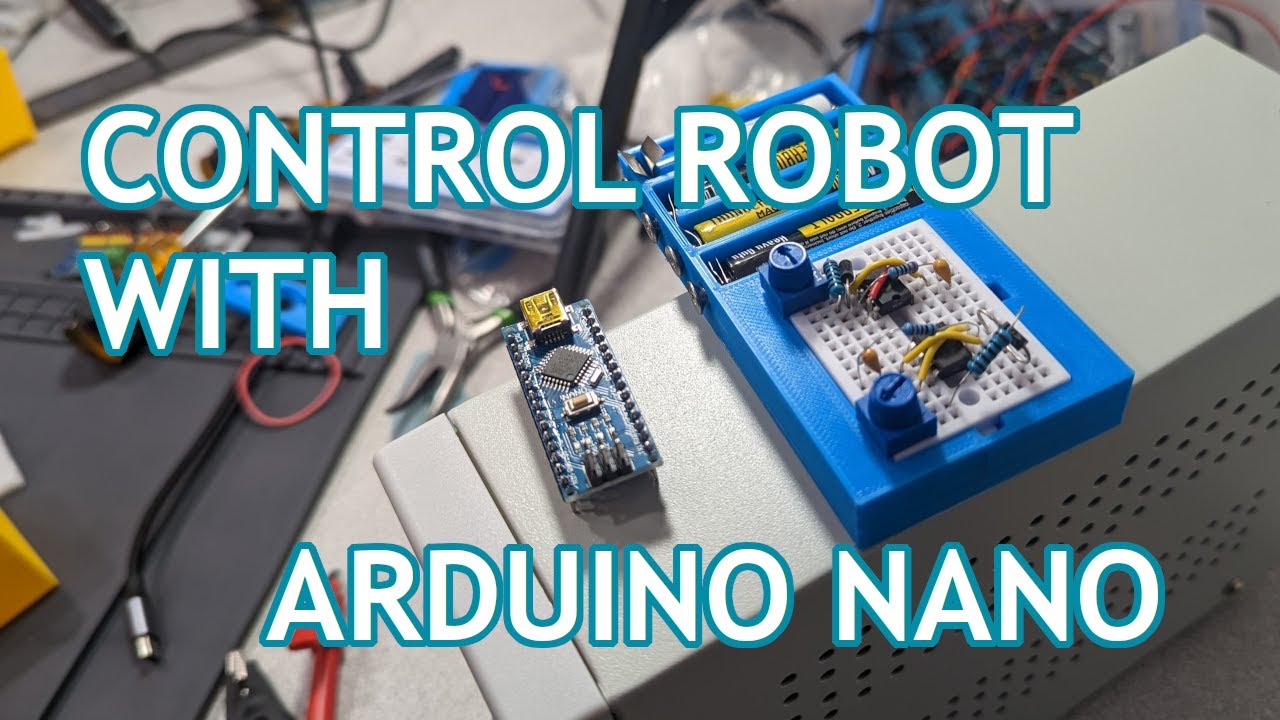 How to control servos with Arduino Nano and potentiometers