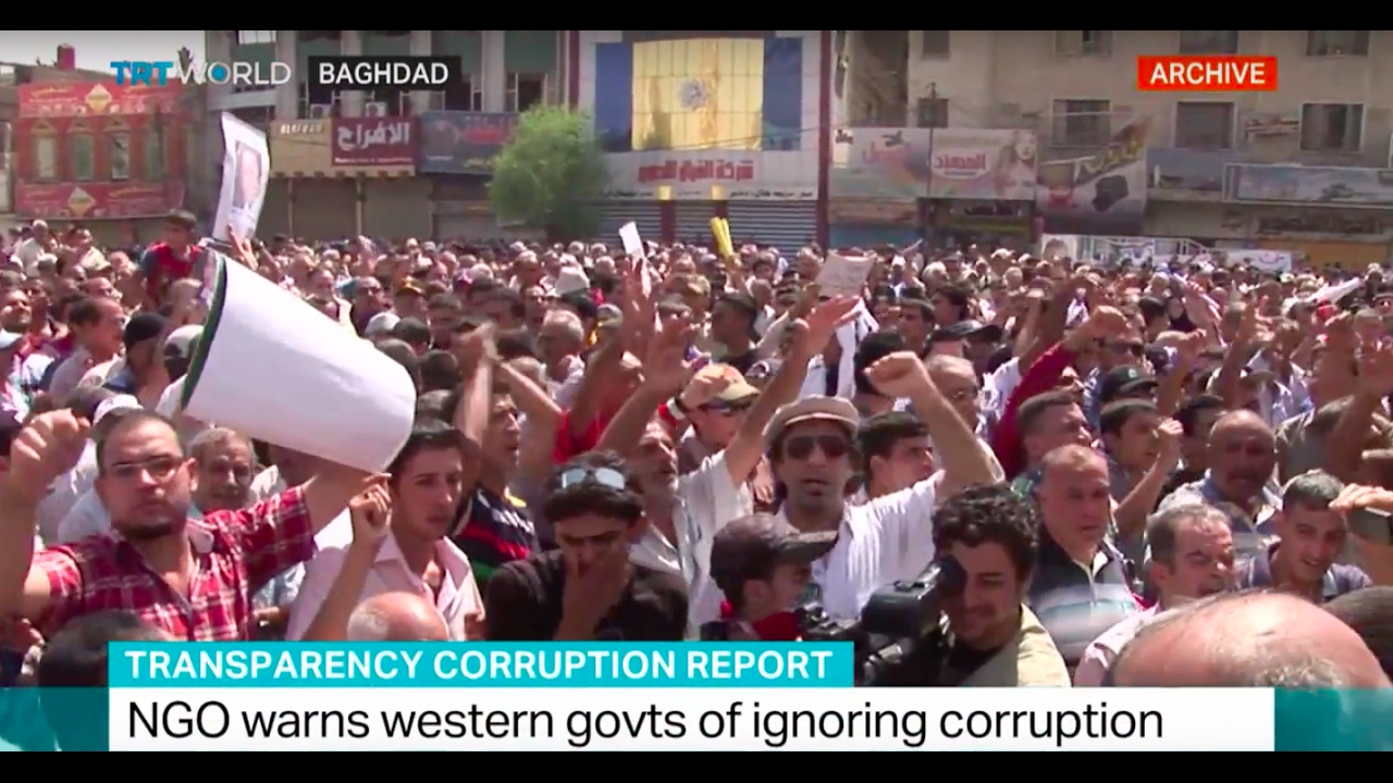 Transparency Corruption Report: NGO warns western govts of ignoring corruption