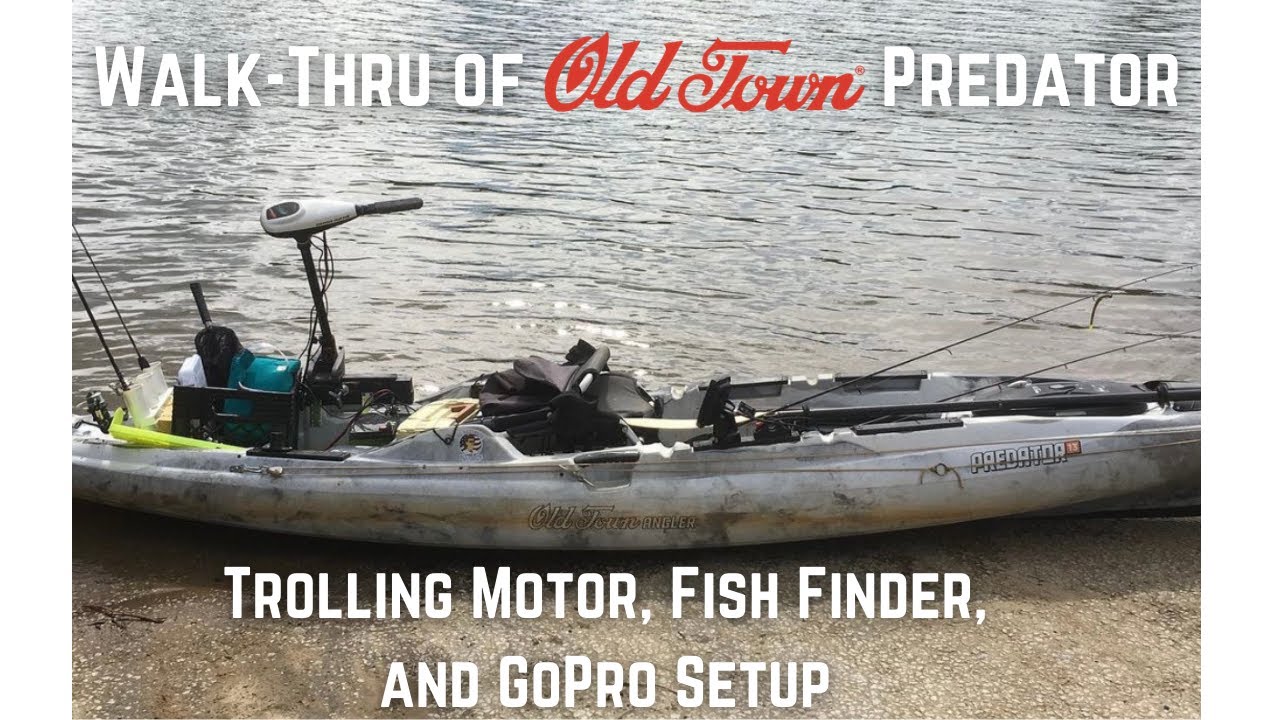 Old Town Predator 13 Kayak Set-Up and Tour...