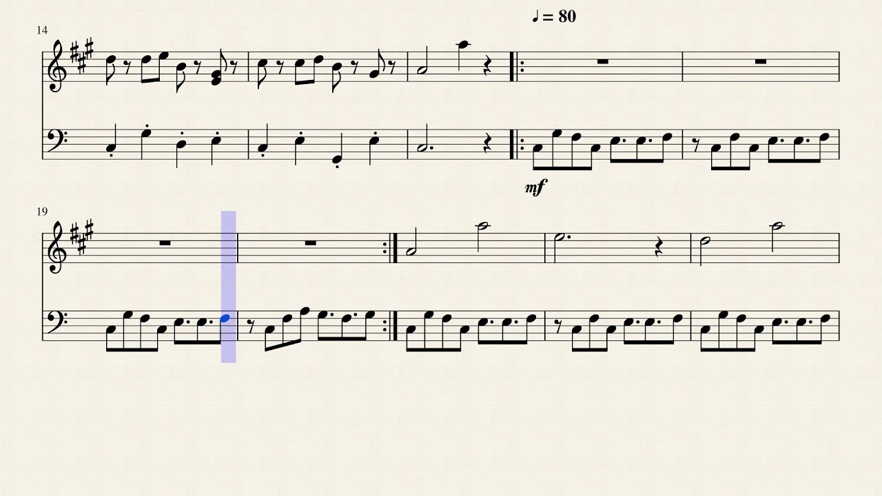 Undertale Medley (for alto sax and euphonium)
