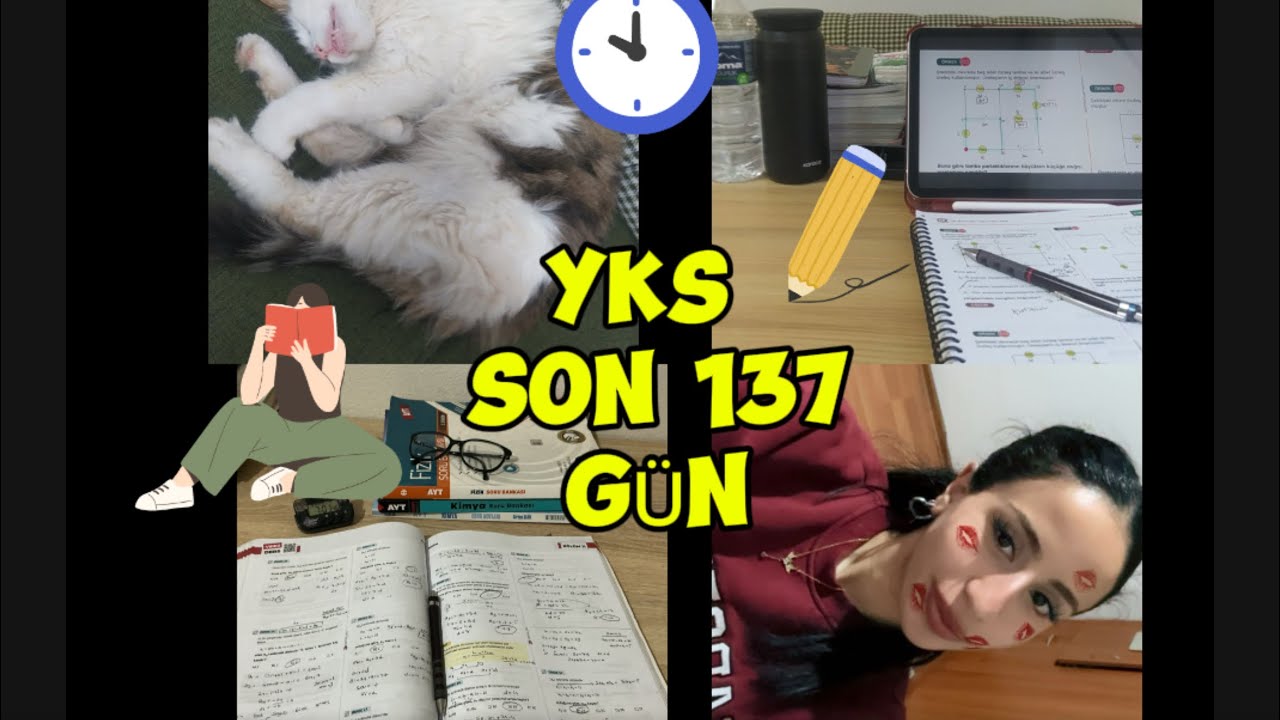 YKS ÇALIŞIYORUM SON 137 GÜN #tyt #ayt #yks26