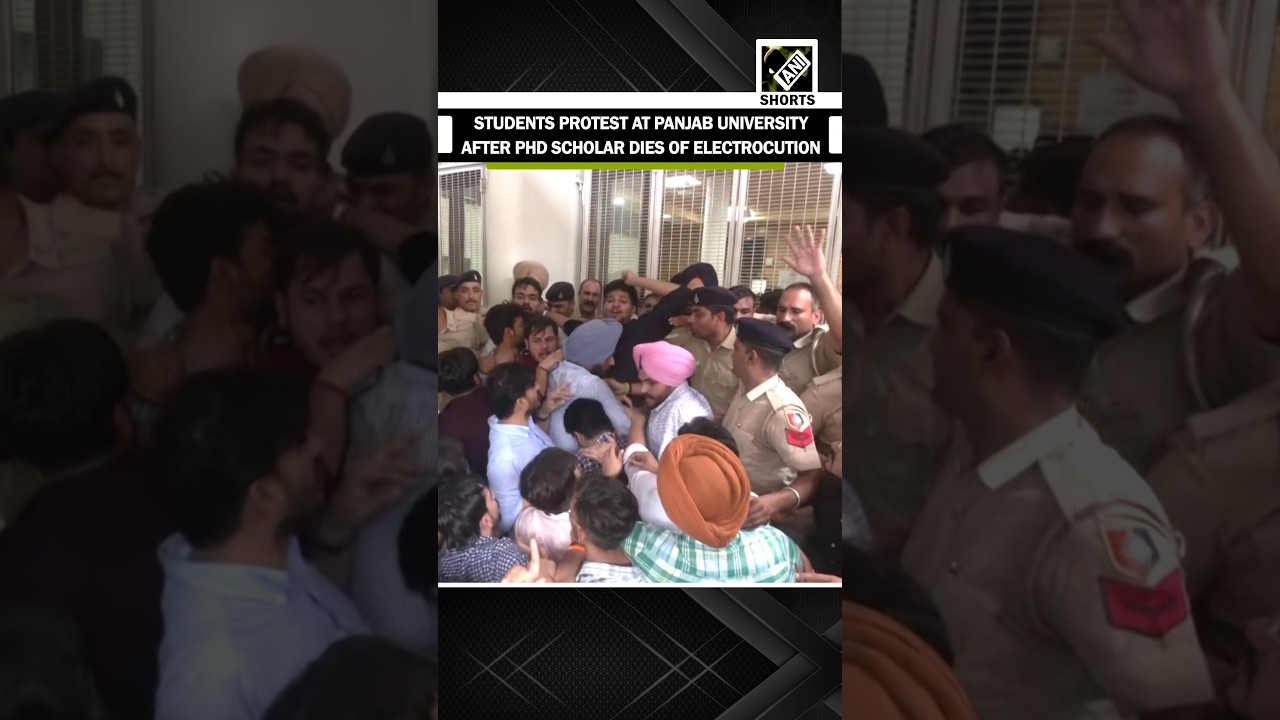 Students protest at Panjab Univ after electrocution death, demand Vice-Chancellor&rsquo;s resignation