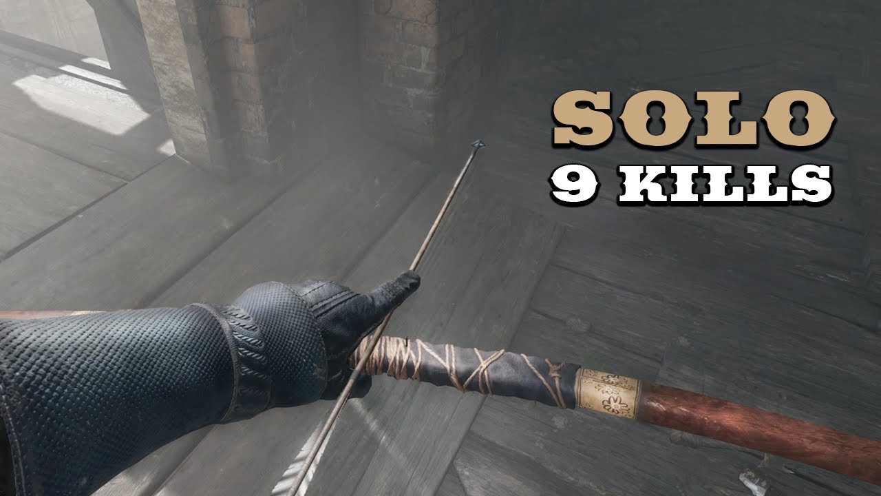 I Had To Fight The WHOLE Server With My Bow...