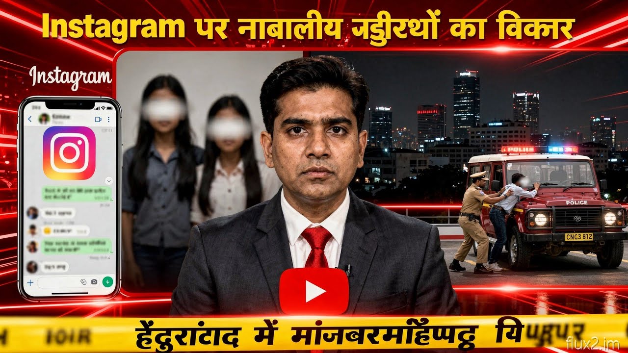 Instagram Trap Crime 😱 | Minor Girls Blackmail Case Hyderabad Explained