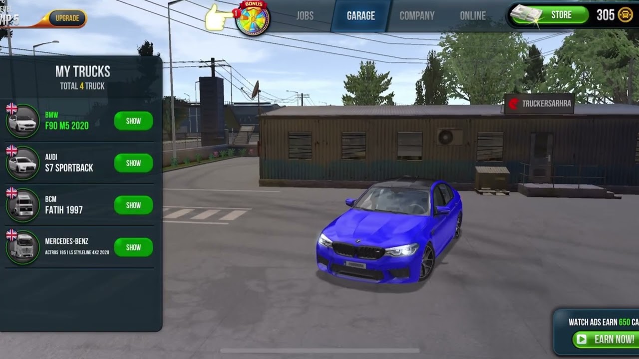 toturial on  how to buy a car in truck simulator ultimate