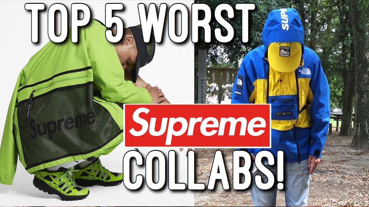 Top 5 Worst Supreme Collabs Ever!