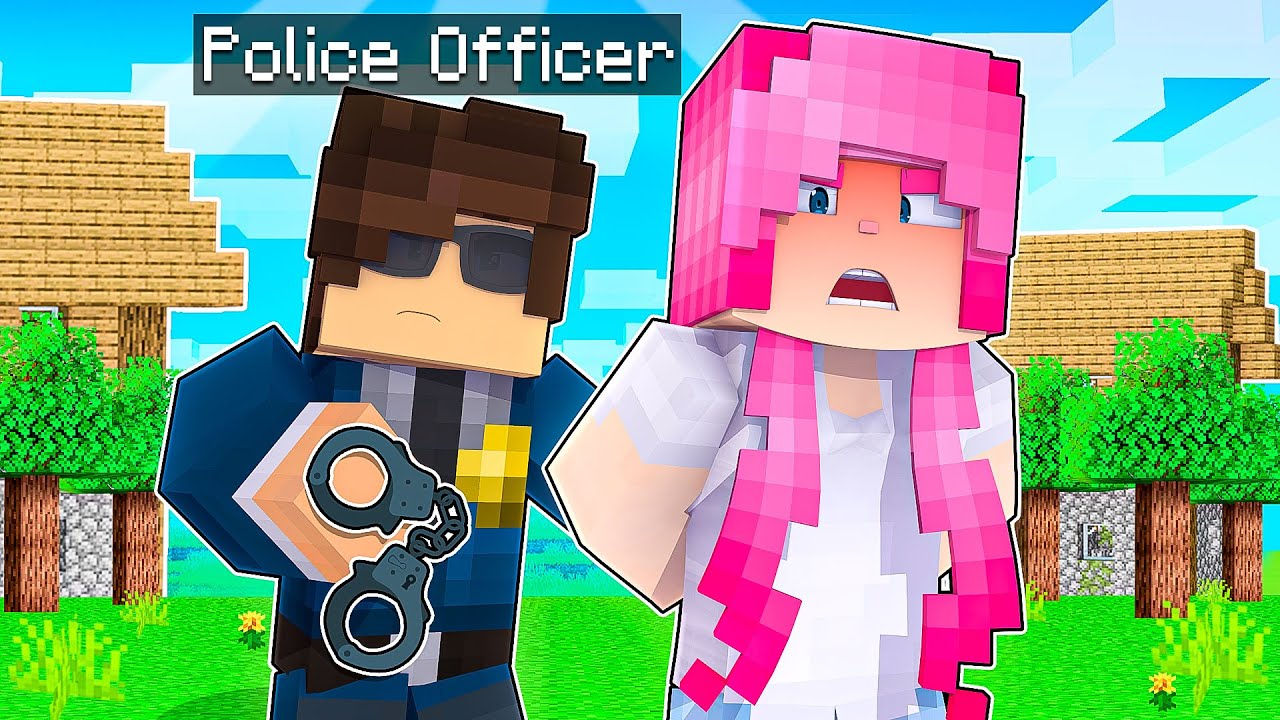 I got ARRESTED in Minecraft ?! | Roomies