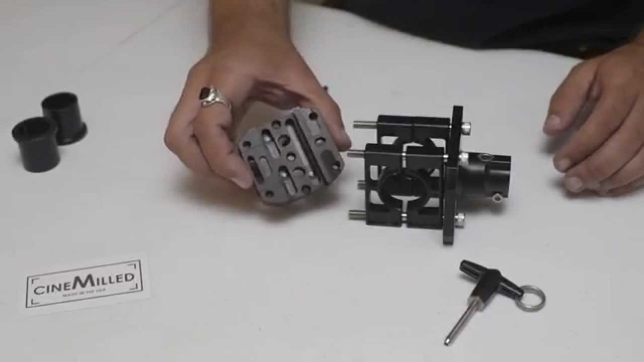 CineMilled Ronin-M Steadicam Armpost Adaptor Tutorial