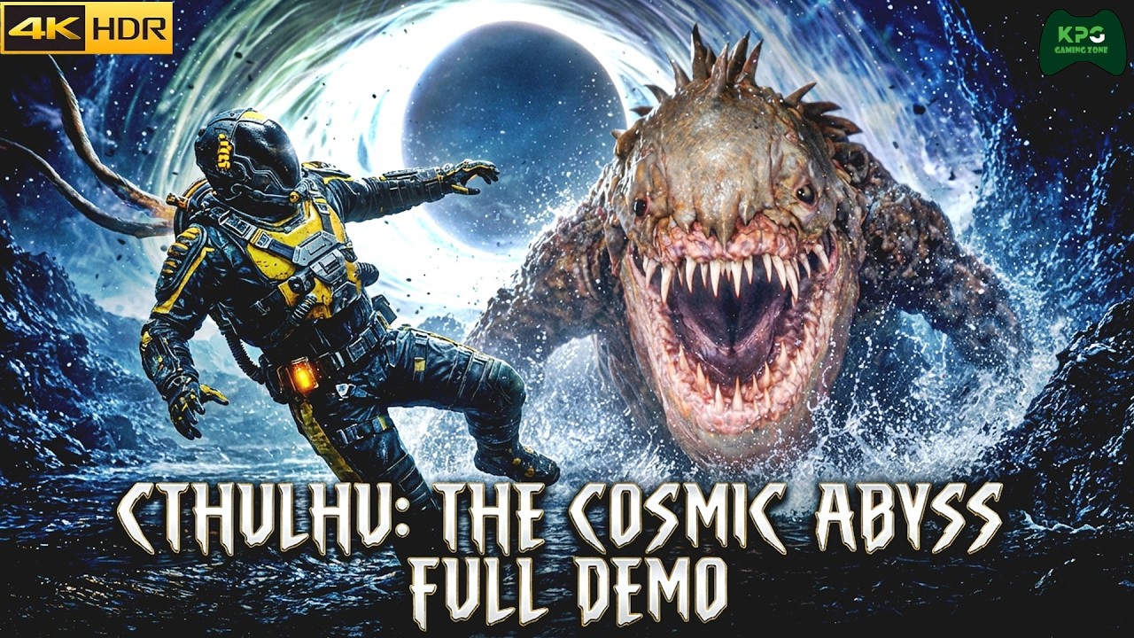 Cthulhu: The Cosmic Abyss - Полная демоверсия, прохождение игры в разрешении 4K 2160p Ultra HD