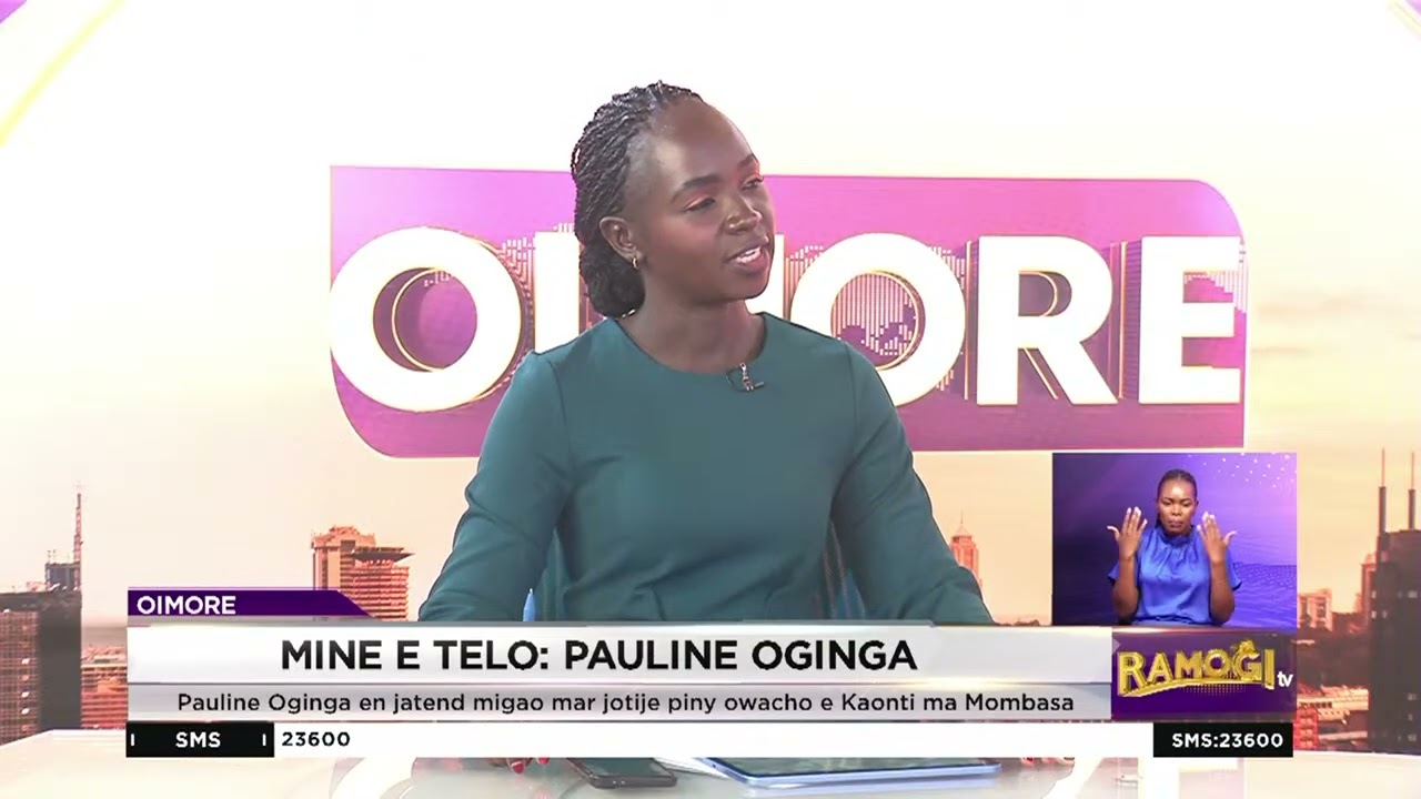 Pauline Oginga: Ne okum ohand mogoka kod mira Mombasa nikech ne iusogi e tie skunde kod kanisni