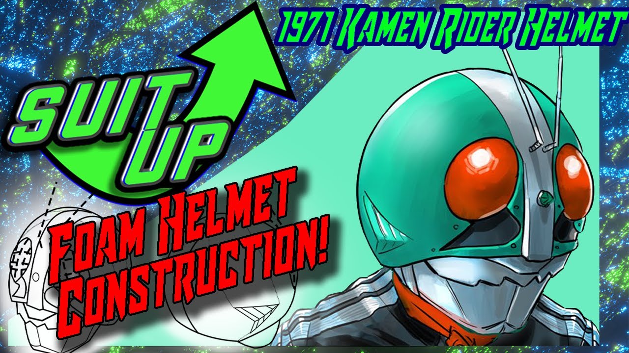 Transform into Kamen Rider: Build the Helmet and SUIT UP!
