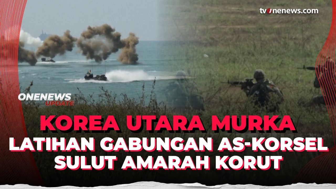 Korea Utara Kecam Latihan Militer AS-Korsel, Peringatkan Konsekuensi Serius | OneNews Update