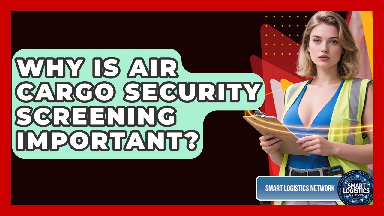 Why Is Air Cargo Security Screening Important? - Smart Logistics Network