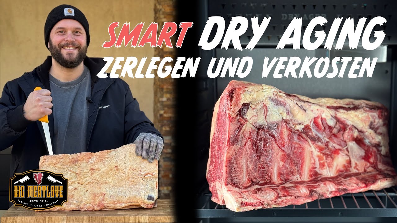 Wir testen Smart Aging und zerlegen einen 6 Wochen gereiften Rinderrücken aus meinem DRY AGER DX 500