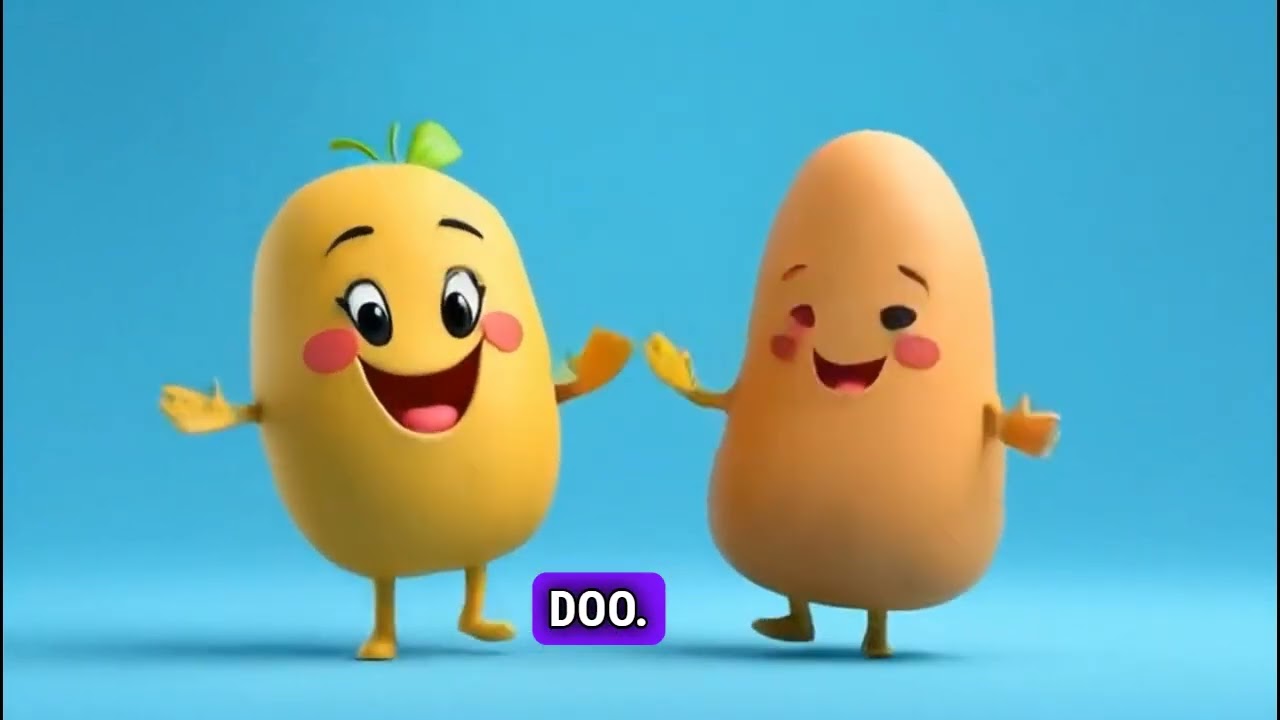 “THE VEGETABLE FRIENDS SONG” 🥦🍅🥕