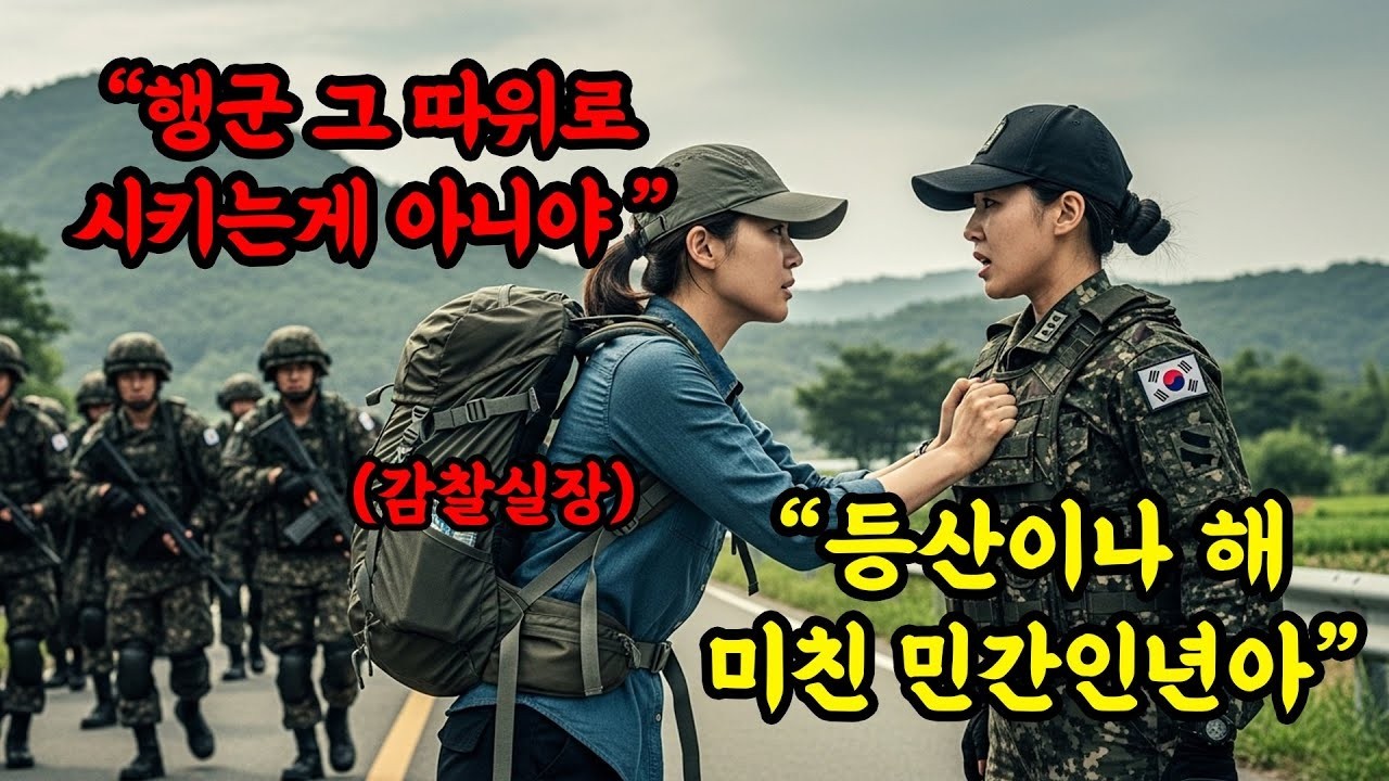 특전사 행군 막아선 등산객의 정체를 알자, 여군 지휘관은 살려달라고 애원했습니다