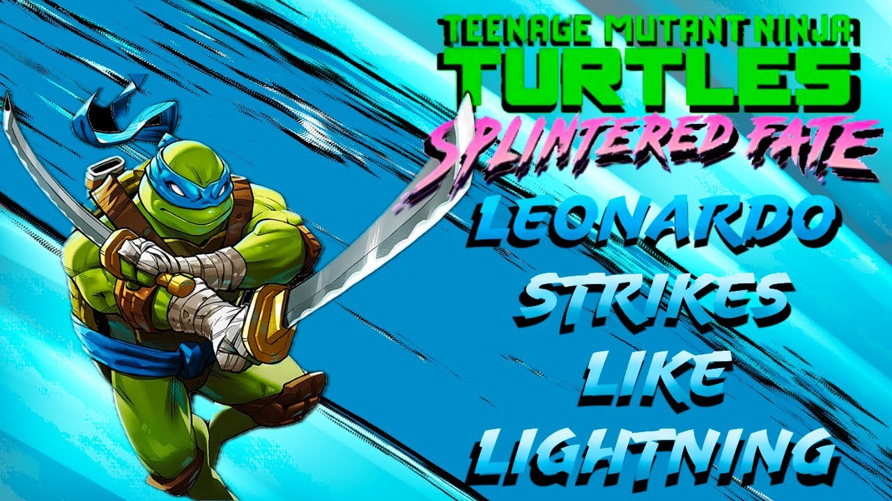 TMNT Splintered Fate - 15:15 mins personal record - Leo Strikes like lightning - Utrom Build