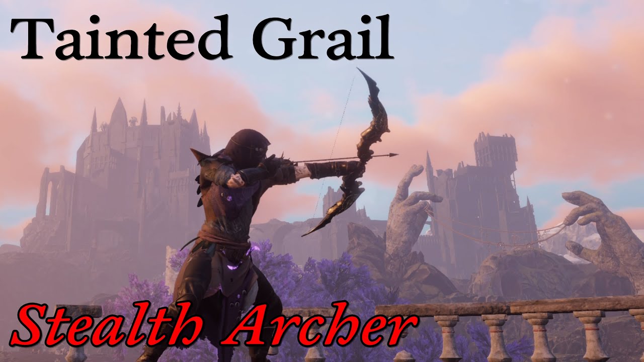Tainted Grail Fall of Avalon Endgame Stealth Archer & Throwing Knife Gameplay & Build Lvl 50