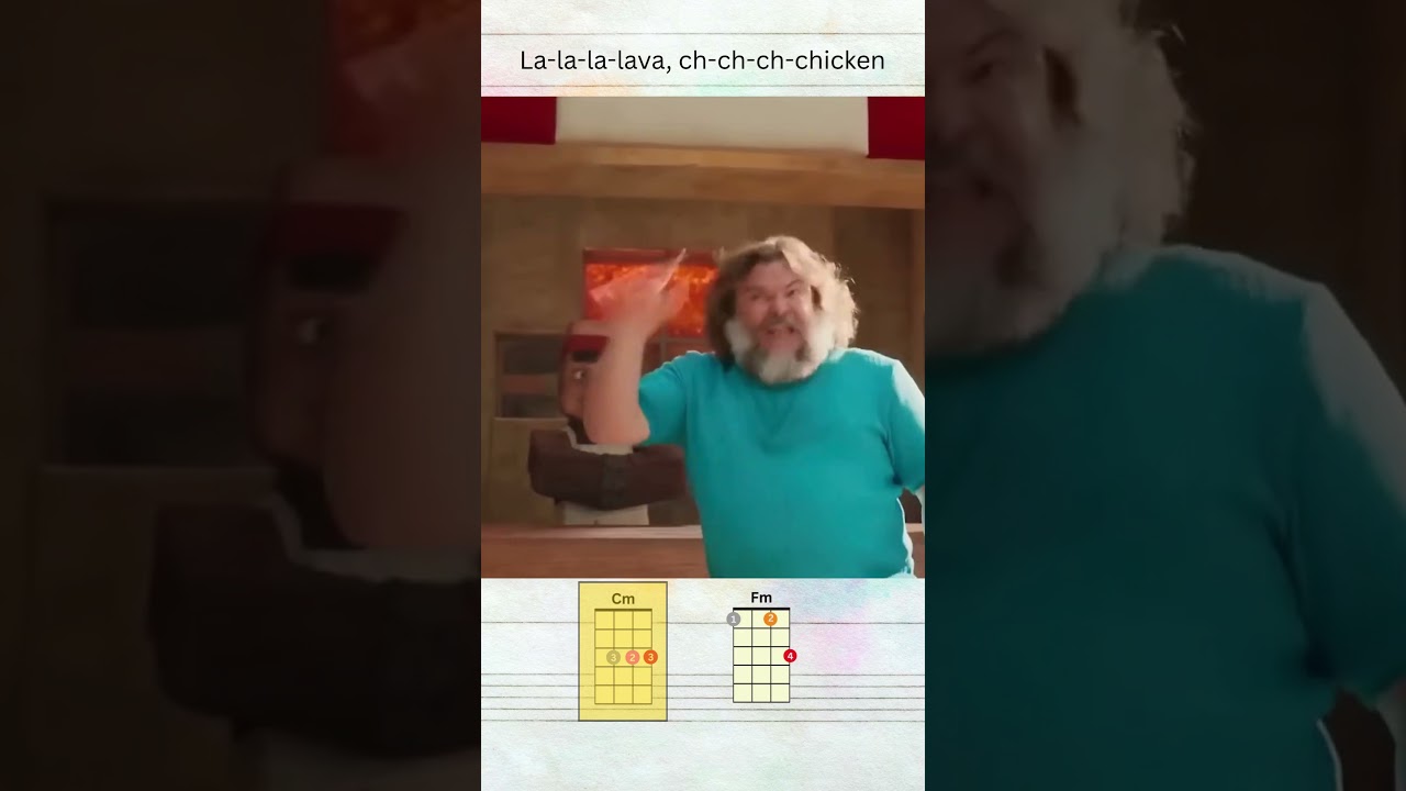 Steve's Lava Chicken - Ukulele Chords #ukulele #lavachicken