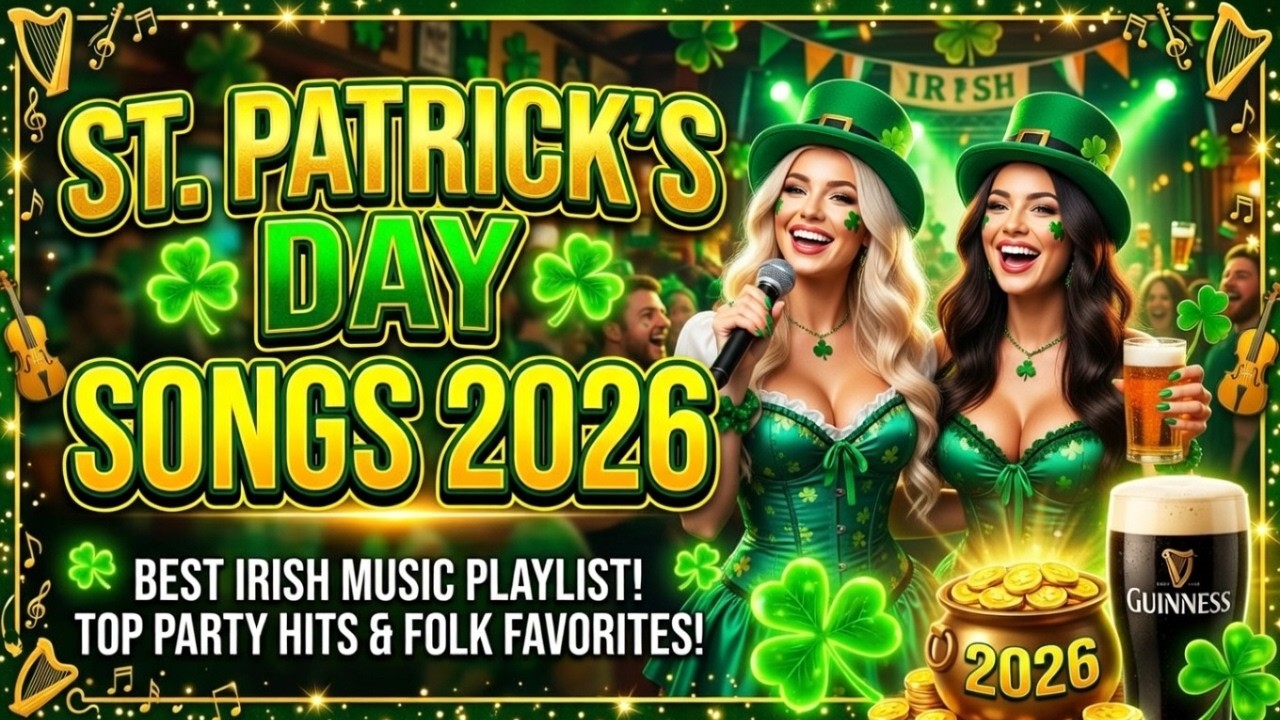 St. Patrick's Day 2026 Party Mix 🍀 Ultimate Irish Pub Rock Anthems & Celtic Drinking Songs