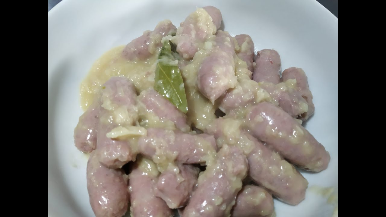 SALCHICHAS AL VINO EN MAMBO!!!