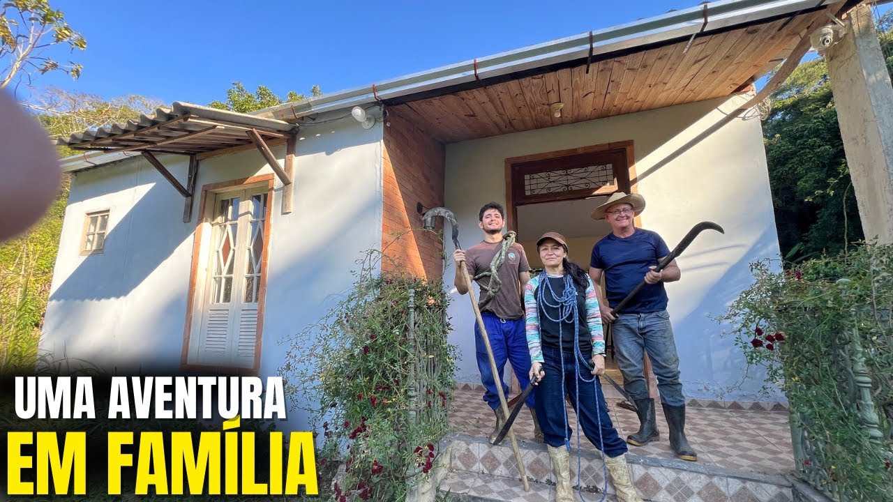 GRANDES SURPRESAS NA MATA/ UM TOUR PELA MATA DO SÍTIO/Bora pra Roça?