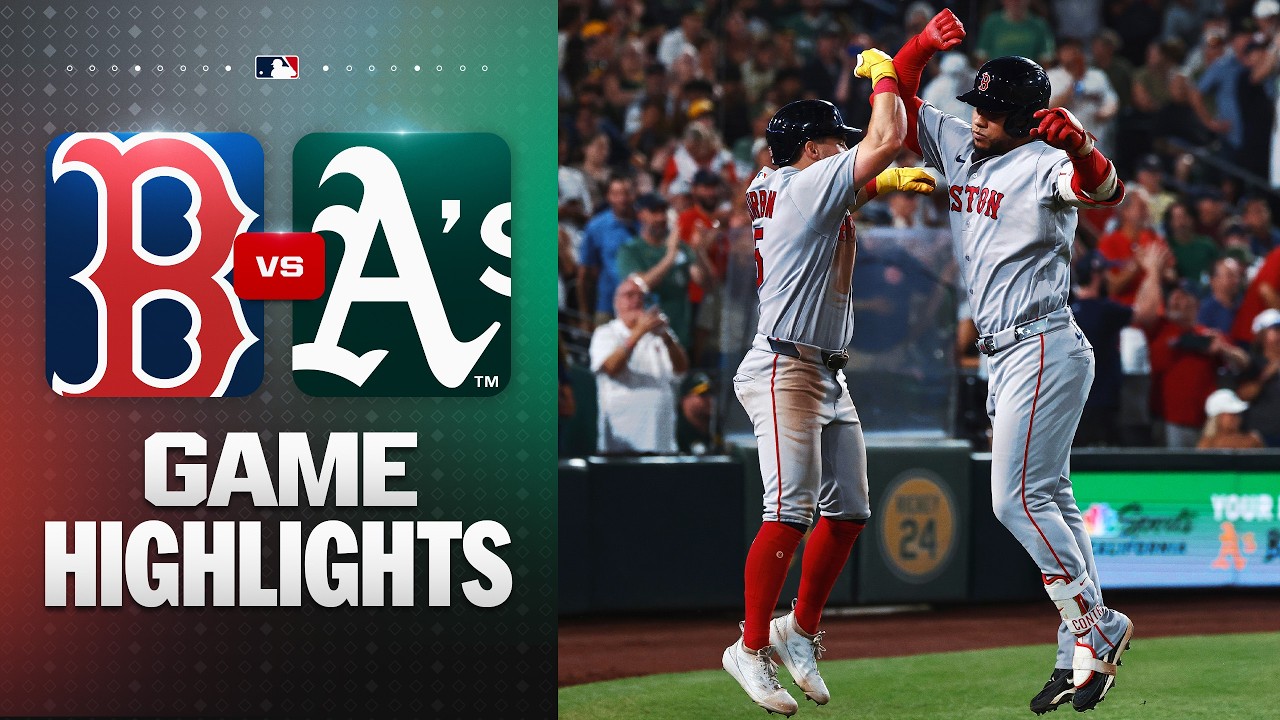 Red Sox vs. Athletics Highlights (7/30/26) | MLB Highlights