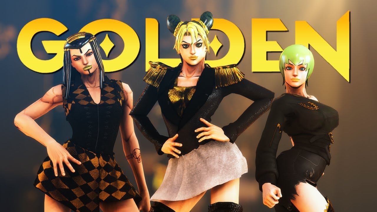 [JOJO MMD] stone ocean GOLDEN