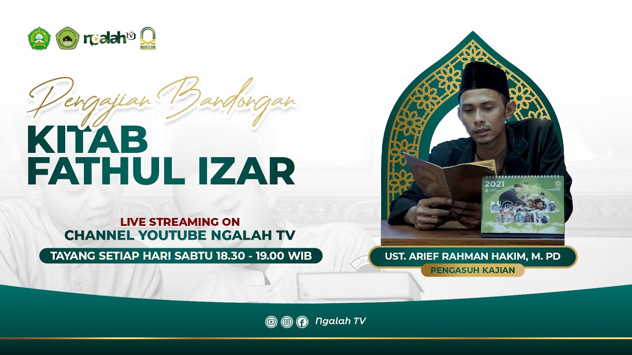 Adab Jima' menurut KITAB FATHUL IZAR bersama Ust. Arief Rahman Hakim, M. Pd (Episode 07)