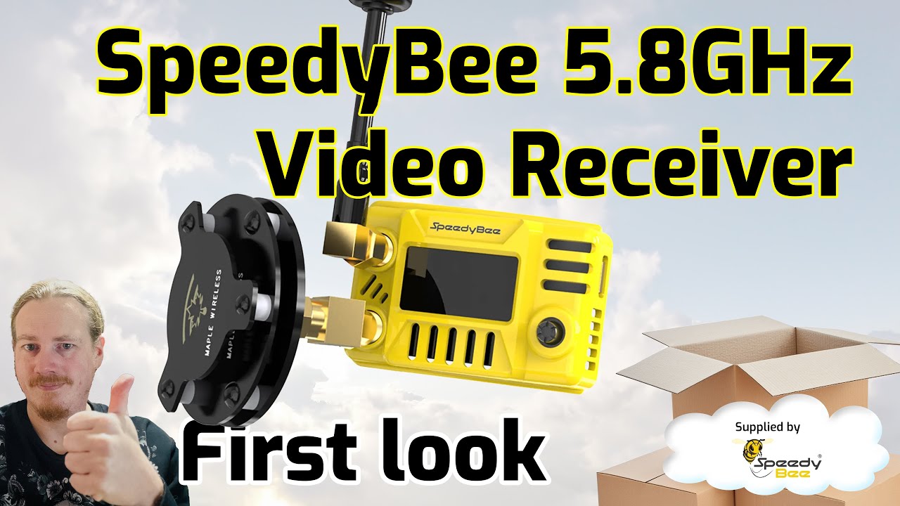 SpeedyBee 5.8GHz Video Receiver: First look