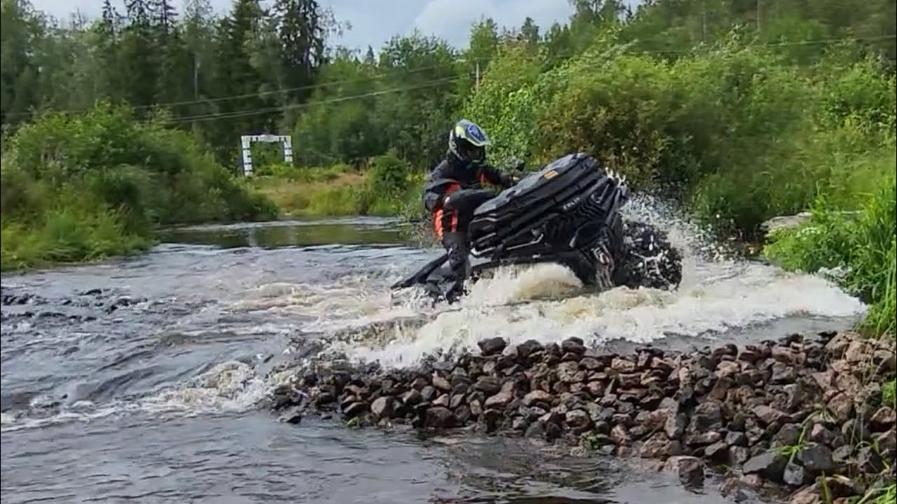 Loncin XWolf700 off road. Прохват вокруг Красногвардейского Озера