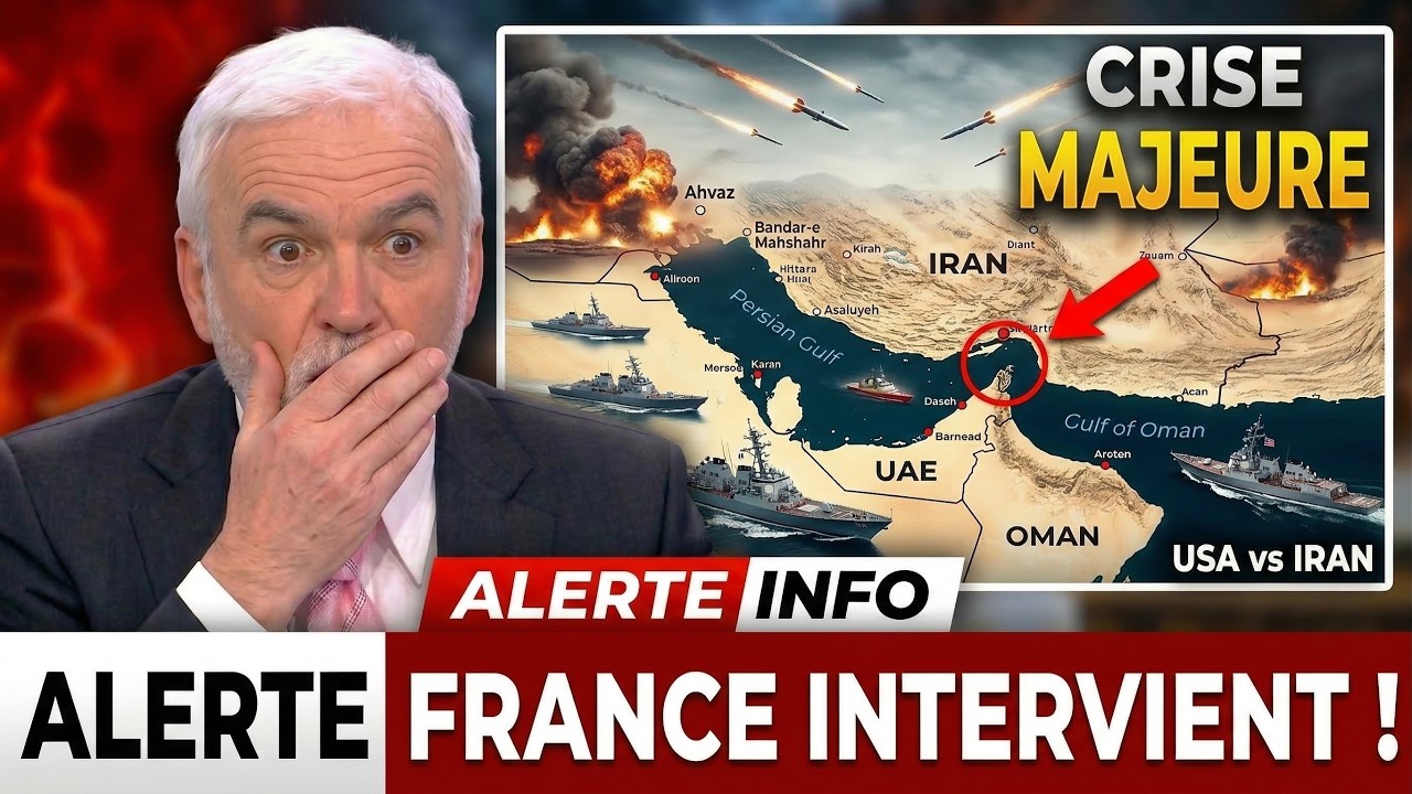 CRISE MAJEURE : La France intervient entre les USA et l’Iran !