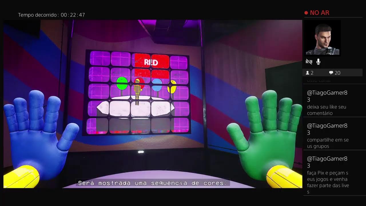 Live Jogando Poppy Playtime 2 -Família Gamer83