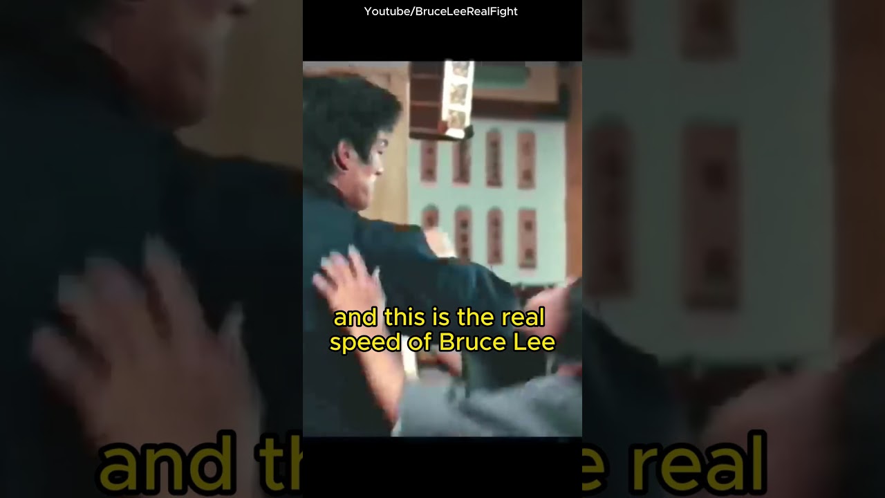 Bruce Lee Intercepts Fist Using Jeet Kune Do  #brucelee #jeetkunedo