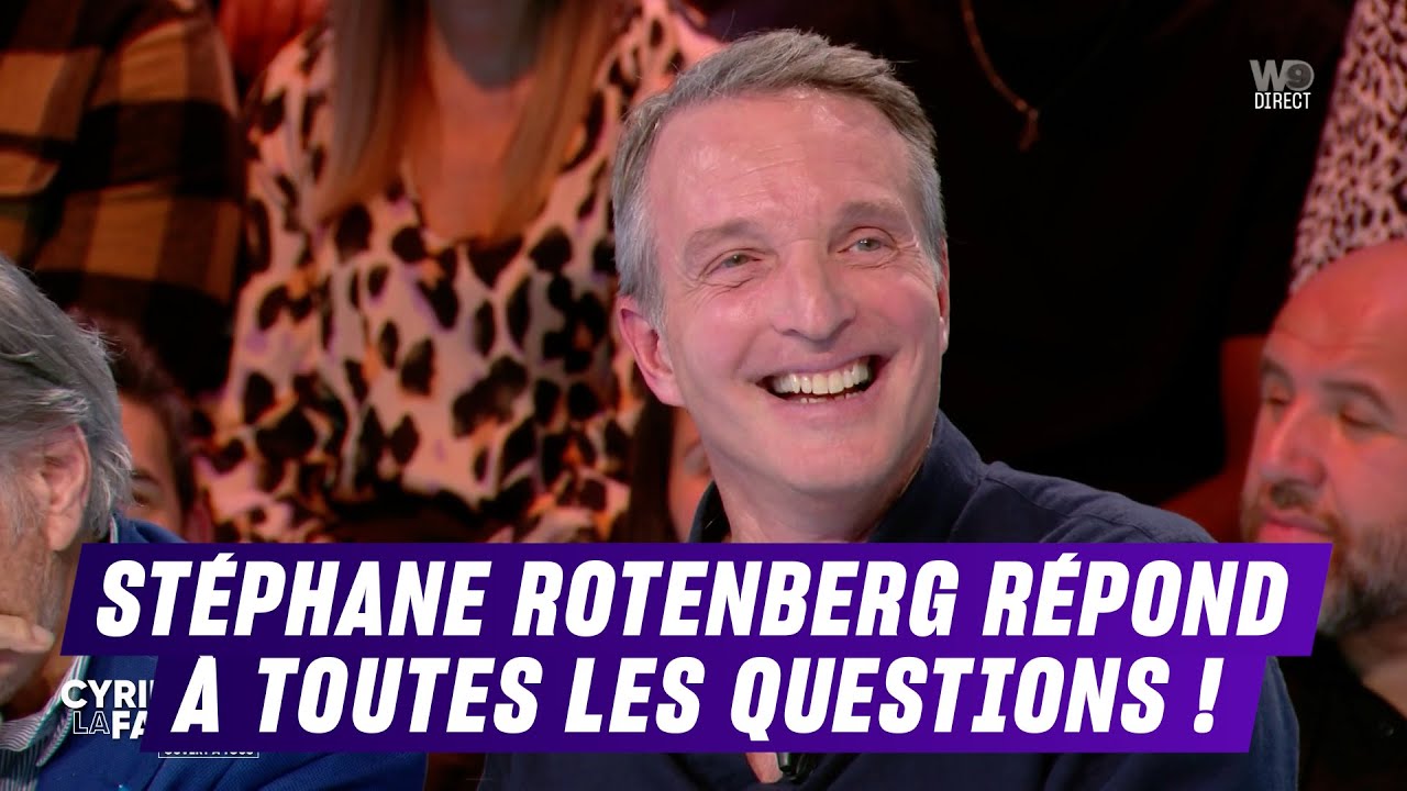 St&eacute;phane Rotenberg r&eacute;pond &agrave; toutes les questions | TBT9