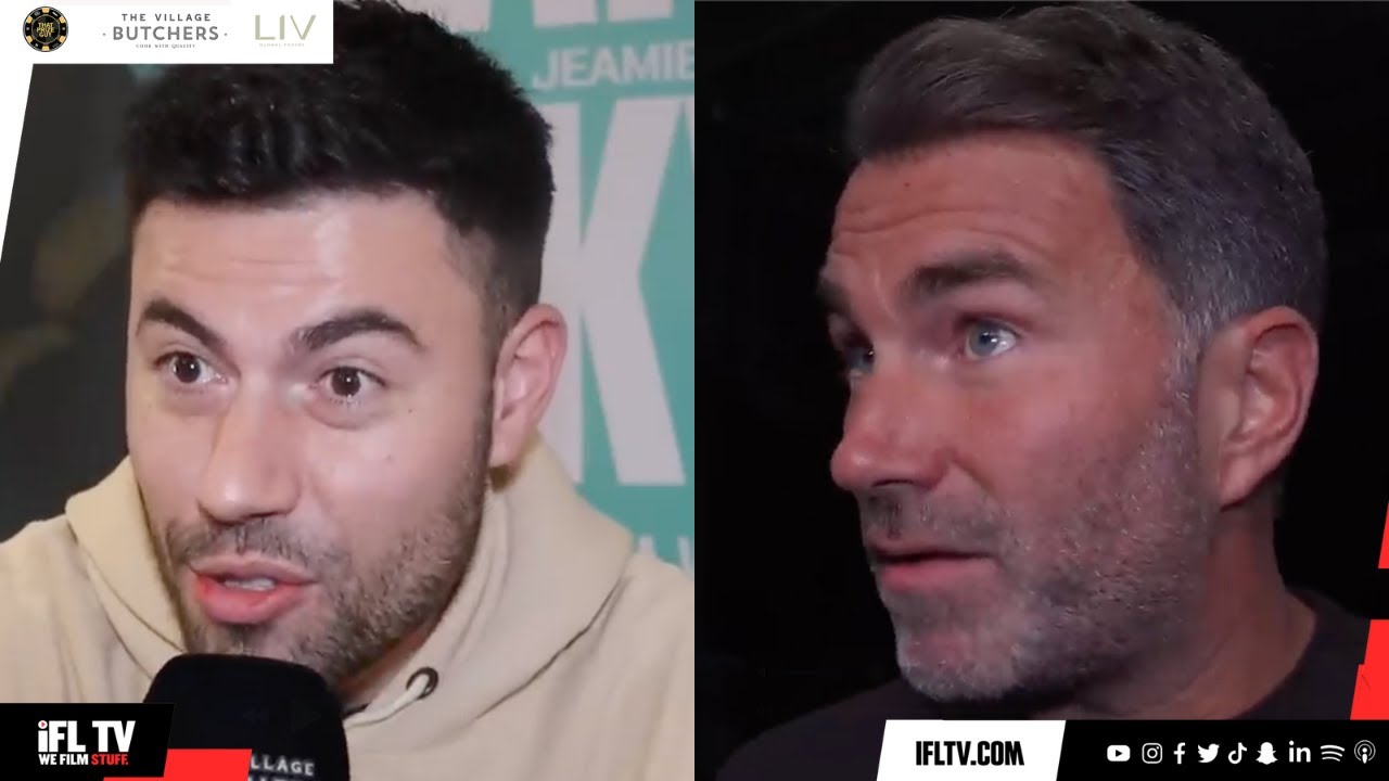 THE FULL WAR OF WORDS BETWEEN EDDIE HEARN AND BEN SHALOM 🍿