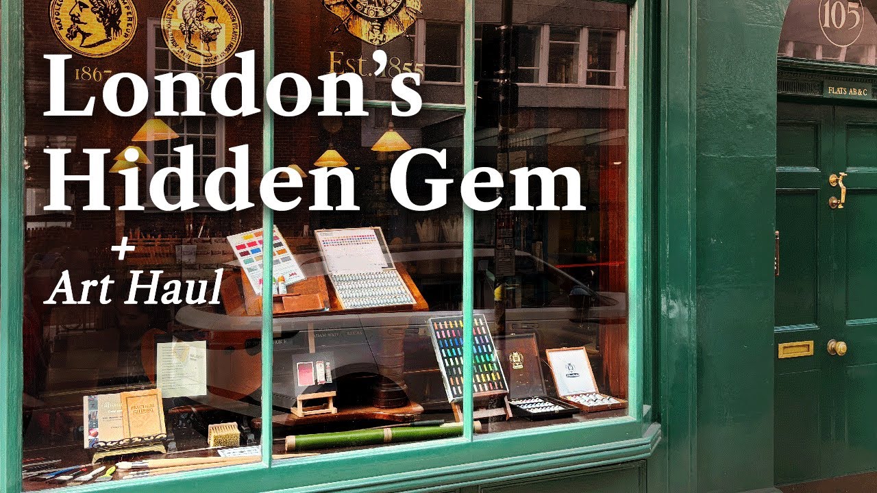 London's Most Charming Art Shop | Discover My Art Haul Treasures!