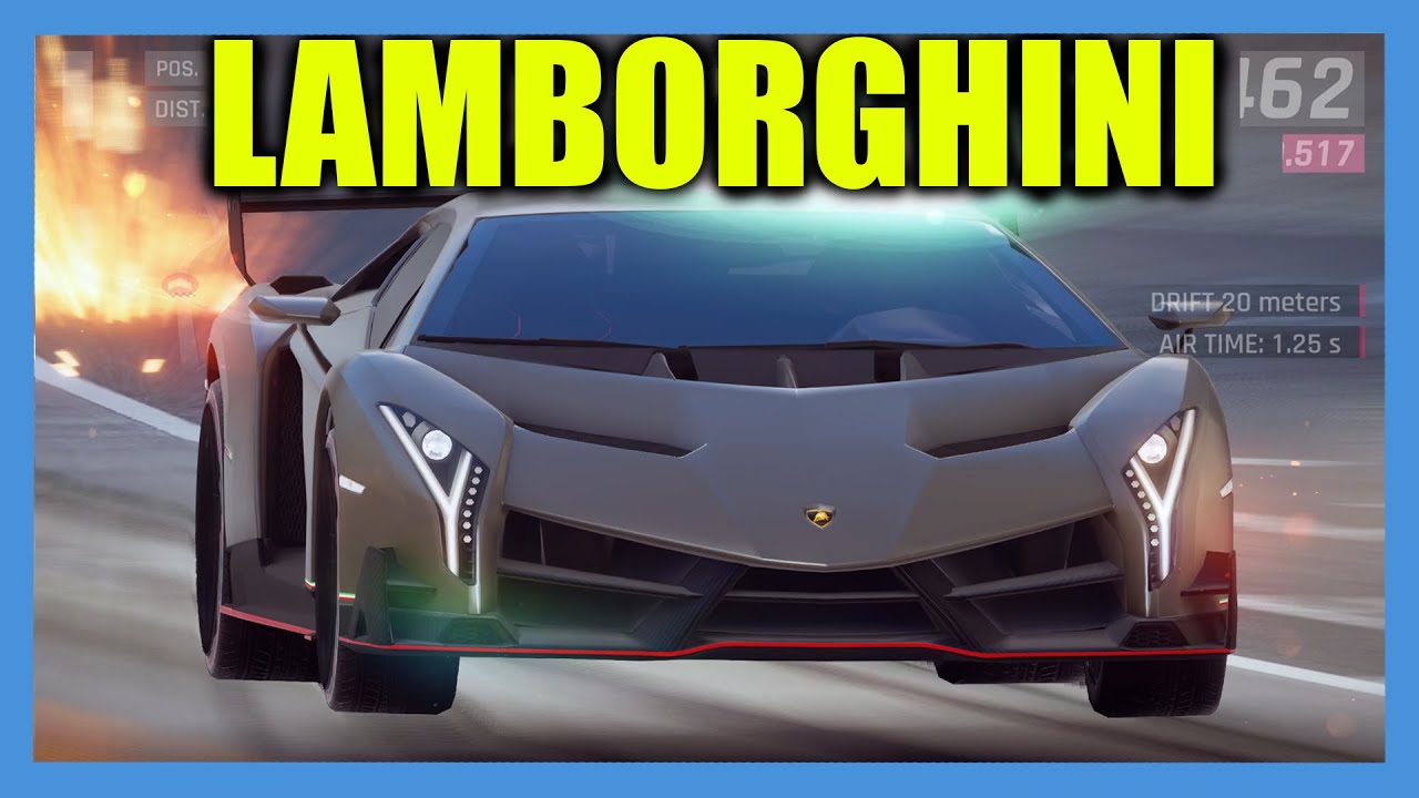 ASPHALT LEGENDS | LAMBORGHINI (Asterion,Countach,Egoista,Terzo,Centenario,Veneno, Huracan)
