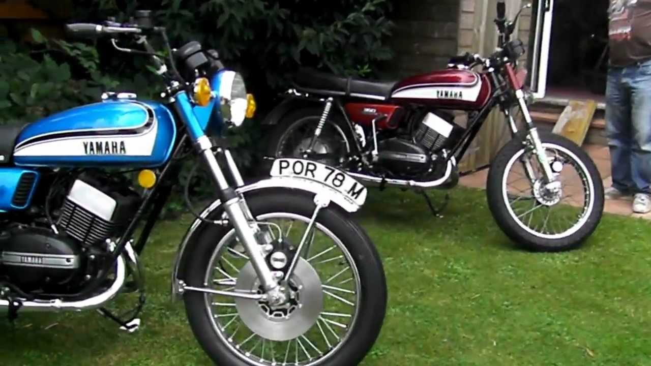 A Garden Full of Yamaha's RD250 and RD350's