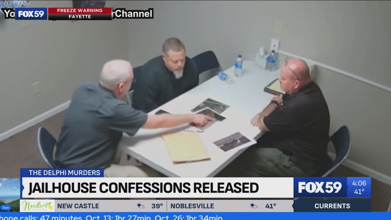 Newly released evidence shows Richard Allen’s confessions, first interview with police